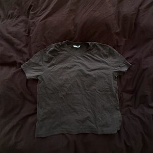 Zara Boxy Tee in Chocolate Brown